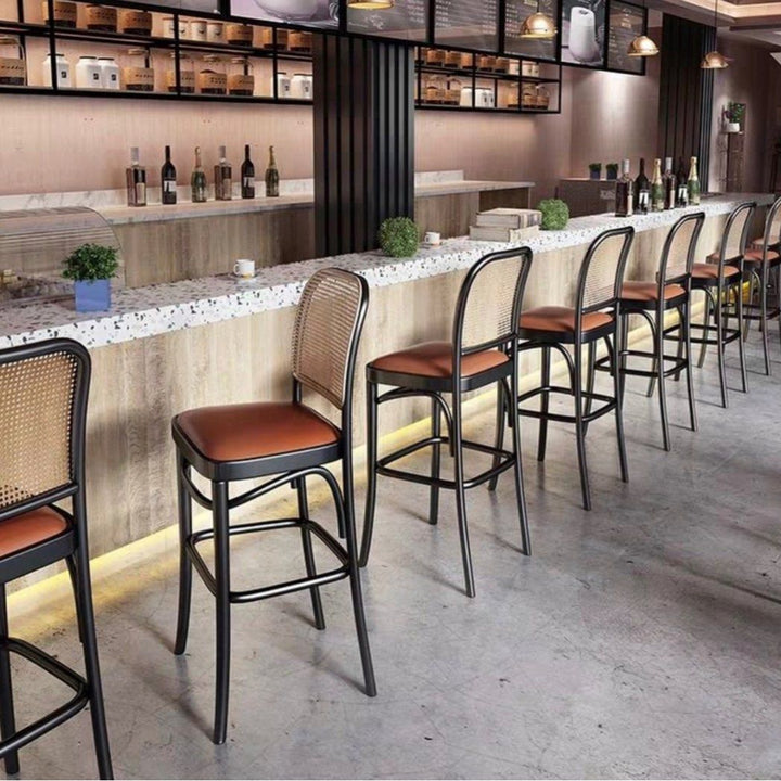 HEGOR Vintage Rattan Dining Chair - Radical Homes Singapore