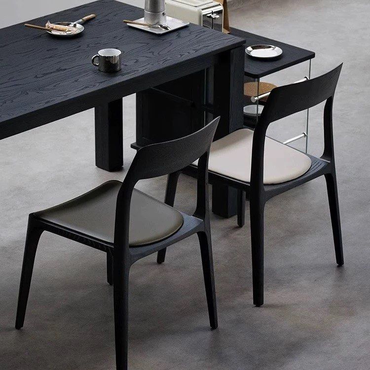 JAIME Modern Solid Wood Dining Chair - Radical Homes Singapore
