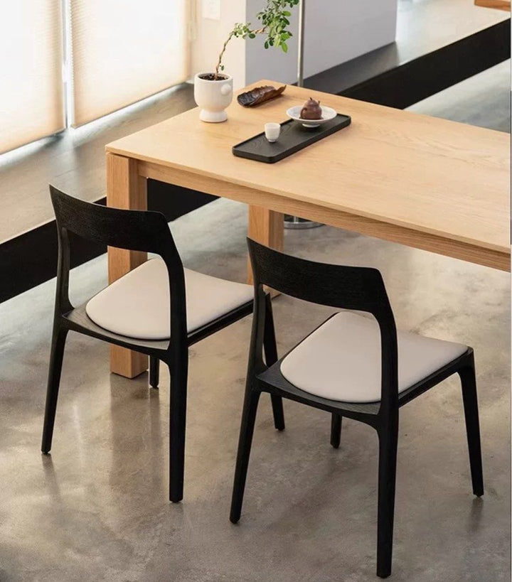 JAIME Modern Solid Wood Dining Chair - Radical Homes Singapore