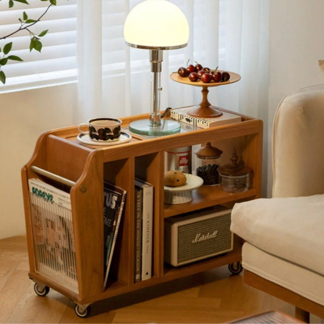 HEIRA Storage Trolley & Side Table