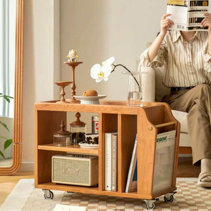 HEIRA Storage Trolley & Side Table