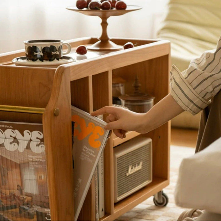 HEIRA Storage Trolley & Side Table