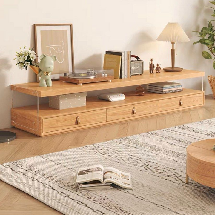NOBA Japandi Solid Wood TV Console