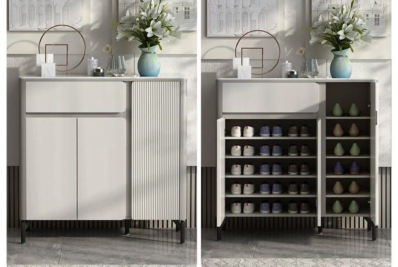 HEMIS Modern Sintered Stone Shoe Cabinet