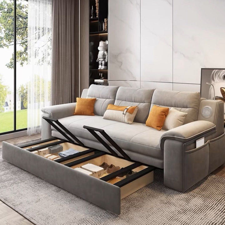 OLIVANI Modern Storage Sofa Bed