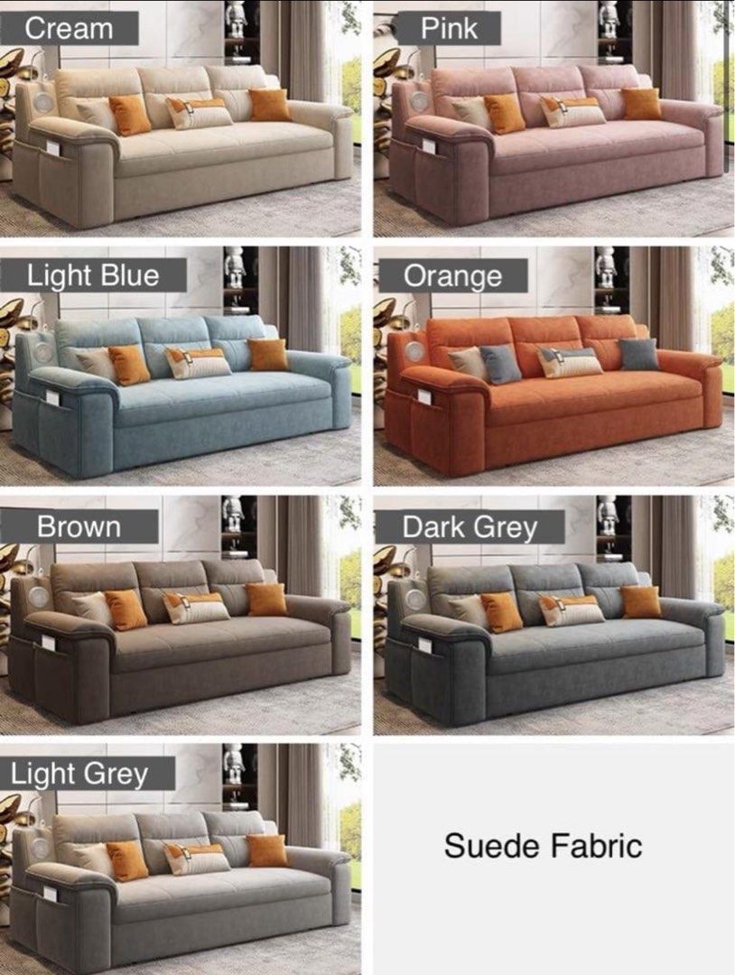 OLIVANI Modern Storage Sofa Bed