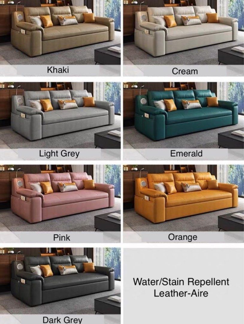 OLIVANI Modern Storage Sofa Bed