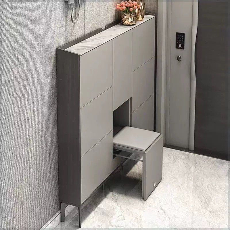 HERFEL Modern Slim Shoe Cabinet