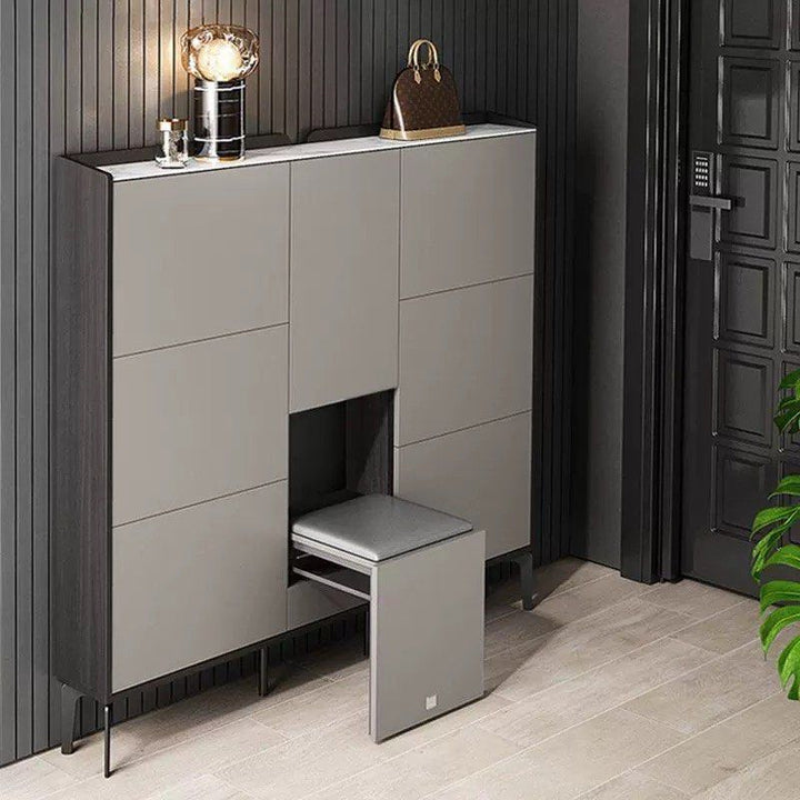 HERFEL Modern Slim Shoe Cabinet