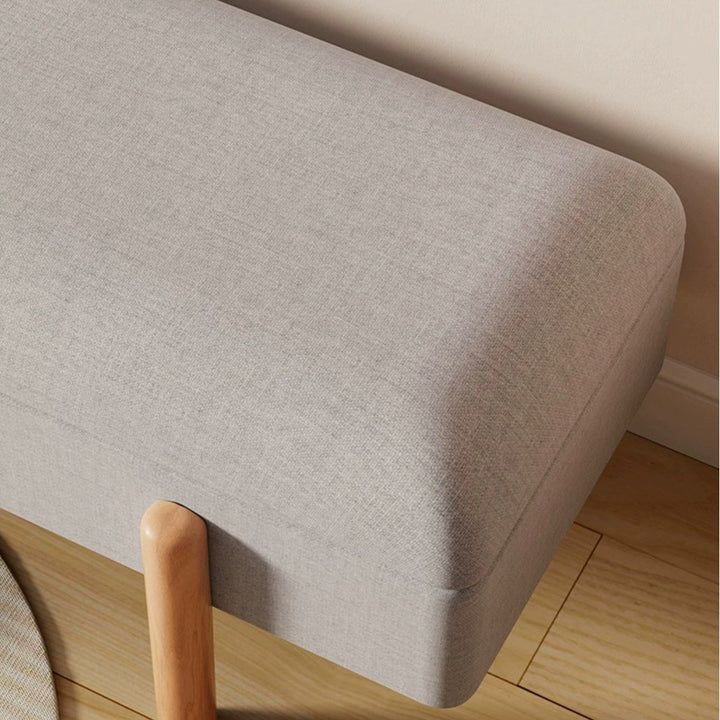 HEVO Scandinavian Fabric Storage Ottoman
