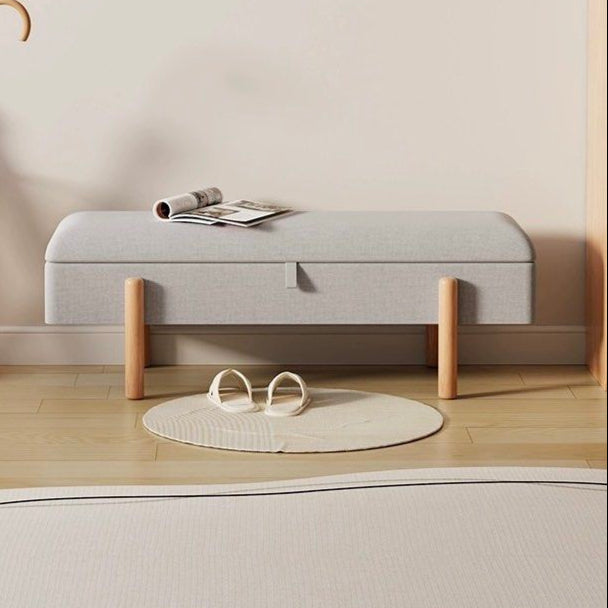 HEVO Scandinavian Fabric Storage Ottoman