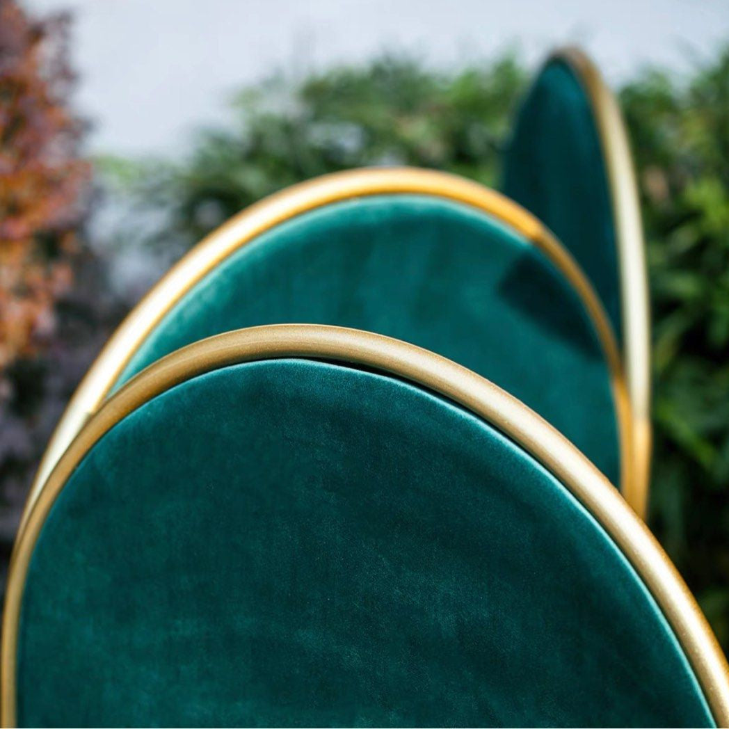 HOLTA Minimalist Velvet Folding Screen