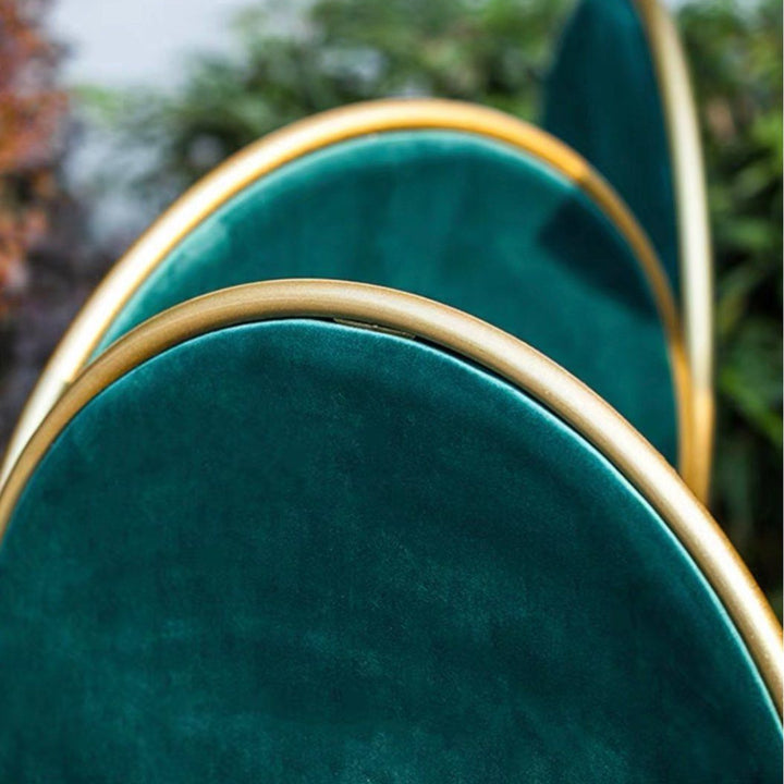 HOLTA Minimalist Velvet Folding Screen