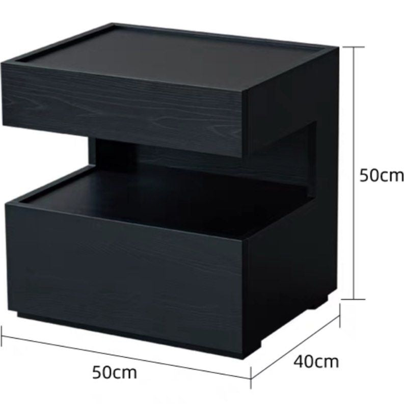 HOMME Modern LED Bedside Table