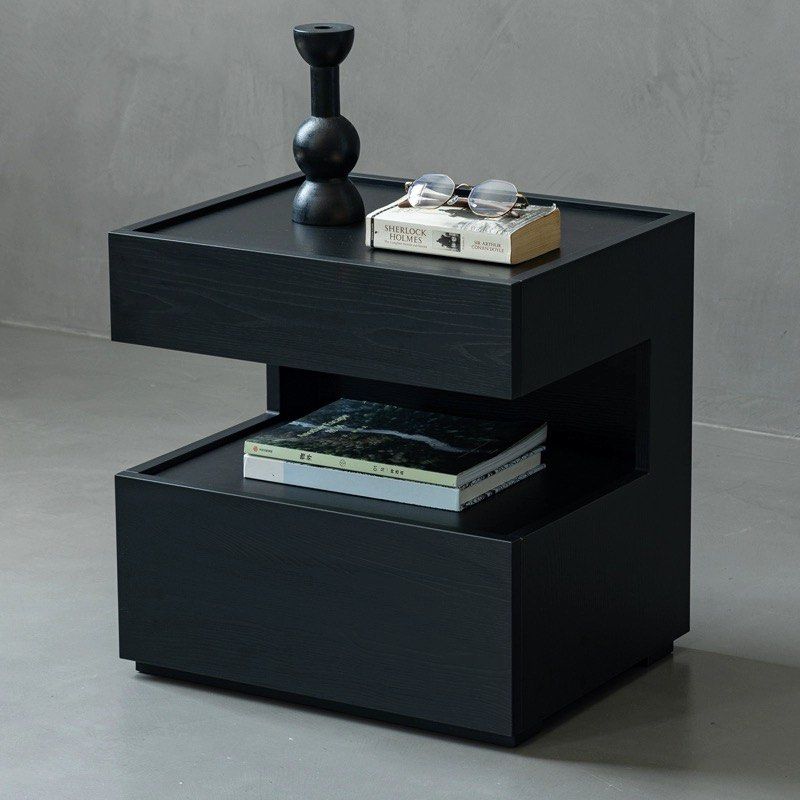 HOMME Modern LED Bedside Table