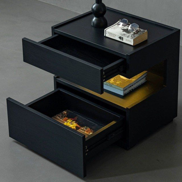 HOMME Modern LED Bedside Table