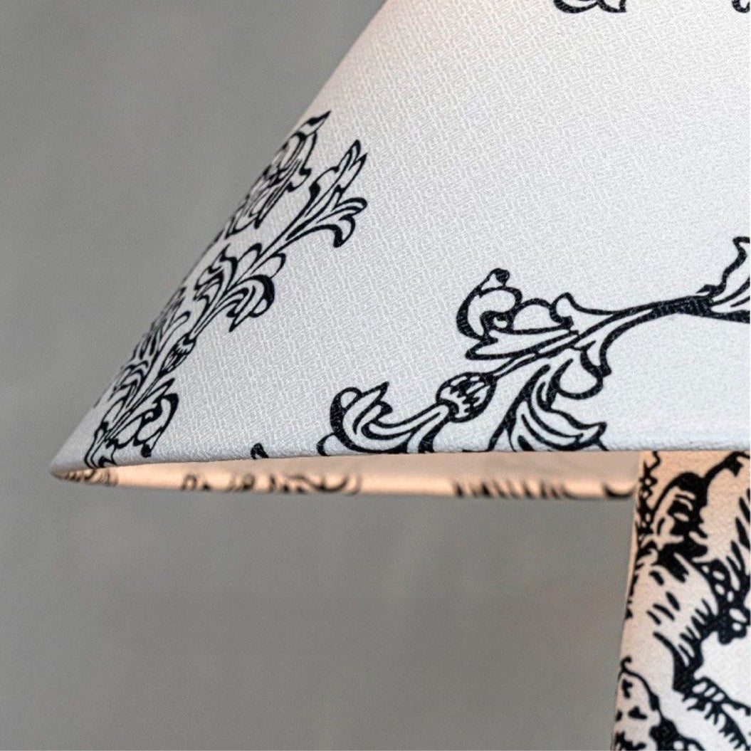 HORIJ Parisian Fabric Floor Lamp