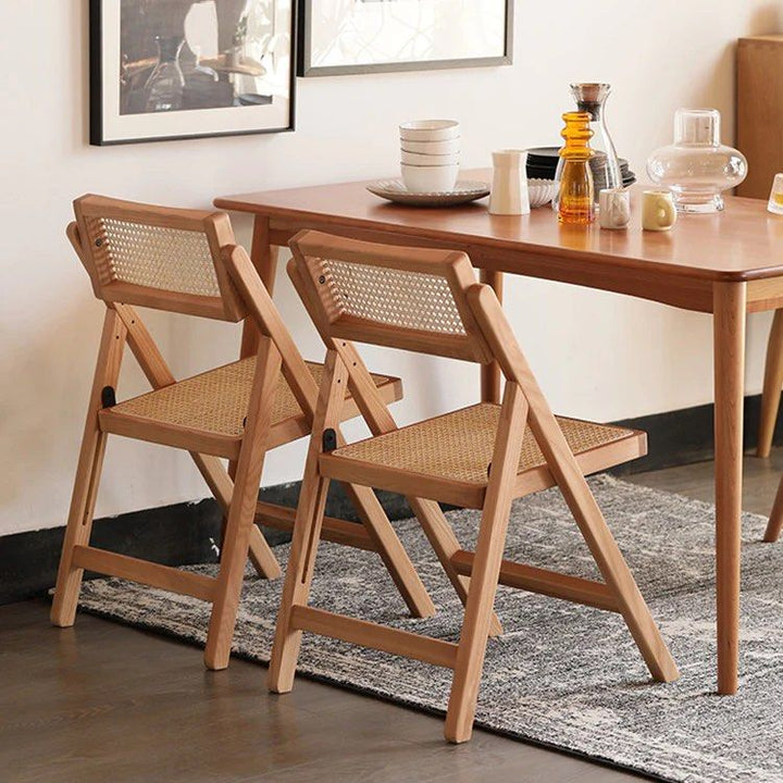 HORIYAMA Beech Foldable Chair (set of 2)