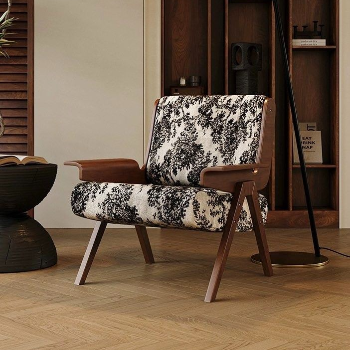 GAGE Retro Fabric Armchair
