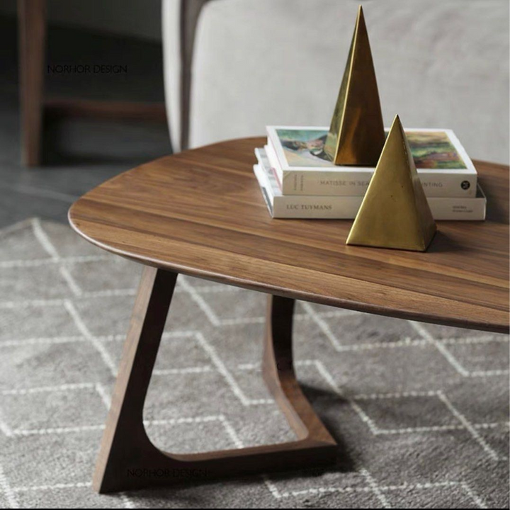 MARQUES Modern Black Walnut Coffee Table