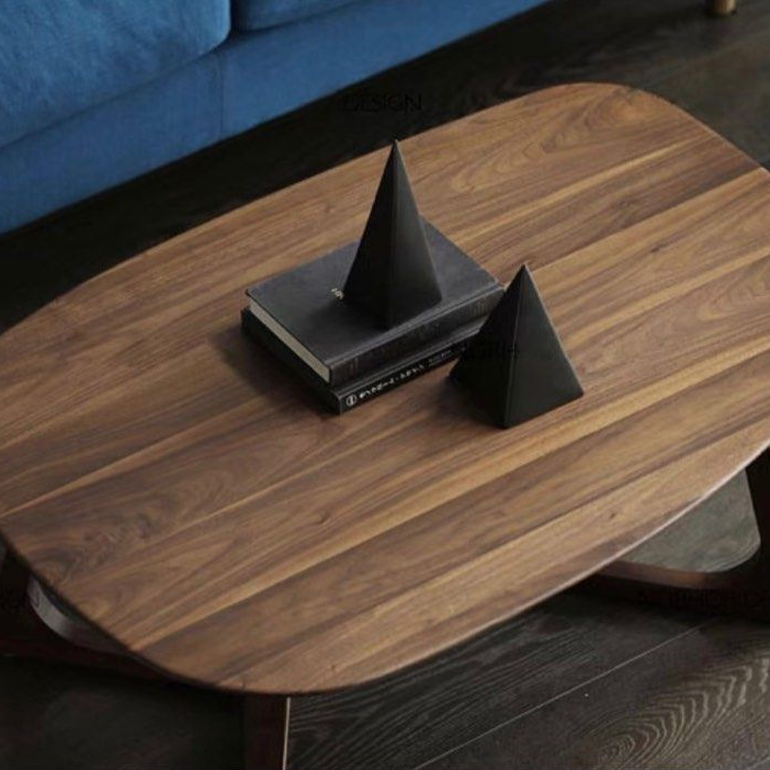 MARQUES Modern Black Walnut Coffee Table
