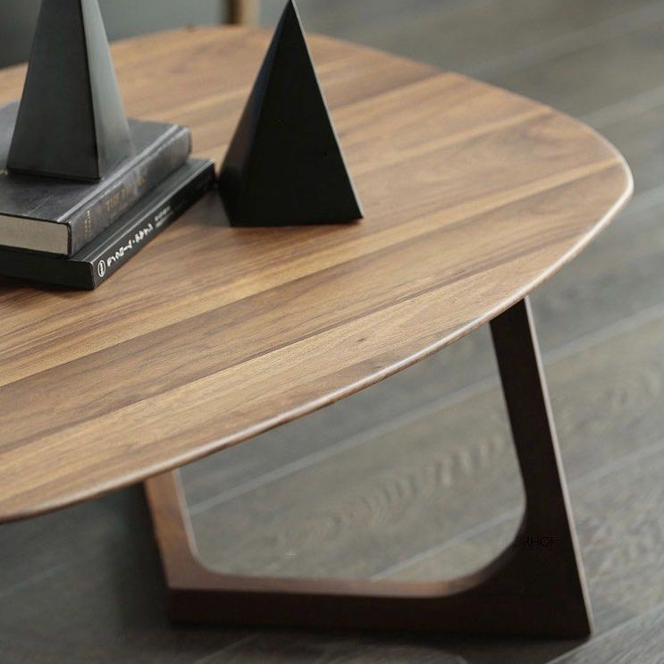 MARQUES Modern Black Walnut Coffee Table