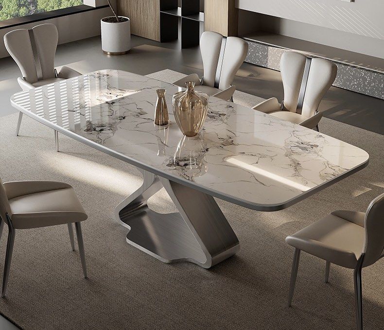 ALONZO Luxury Slate Dining Table
