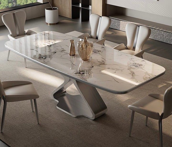 ALONZO Luxury Slate Dining Table