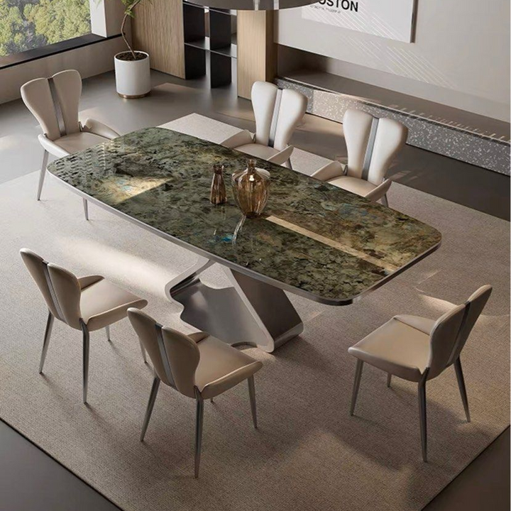 ALONZO Luxury Slate Dining Table