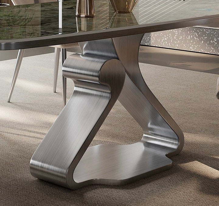 ALONZO Luxury Slate Dining Table