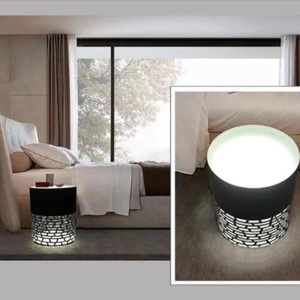 HULORE Contemporary Lamp Table