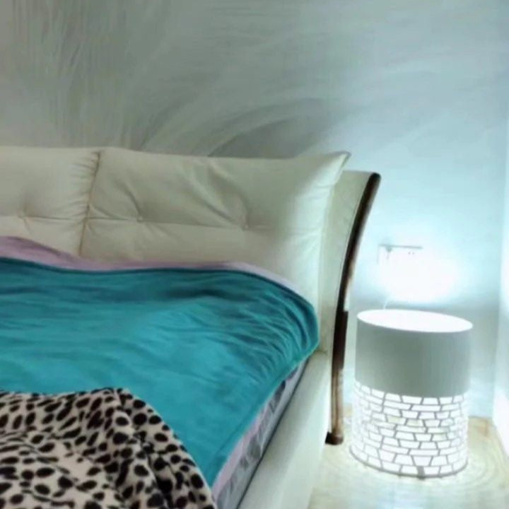 HULORE Contemporary Lamp Table