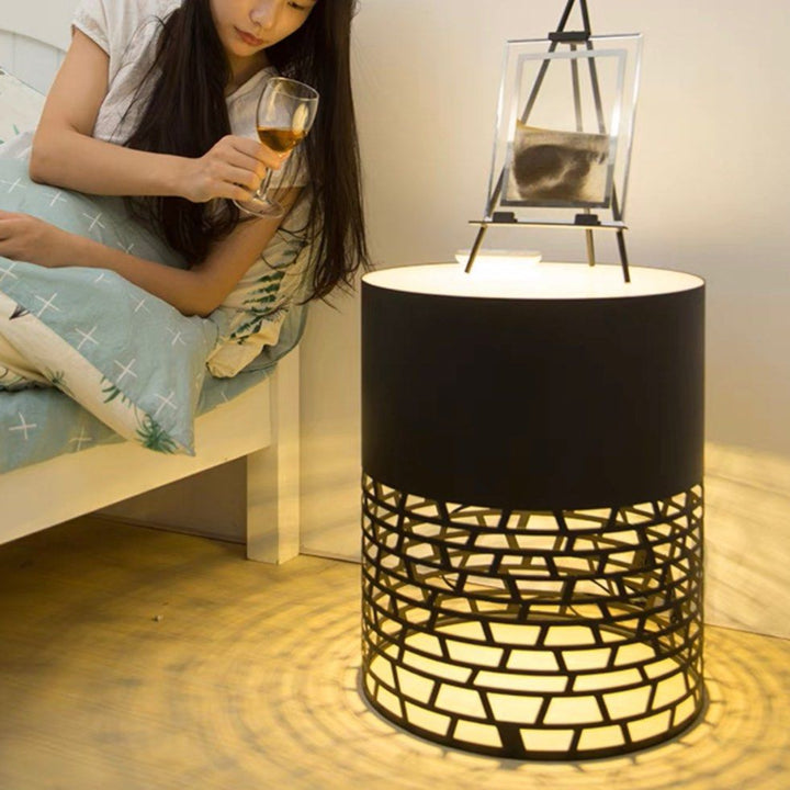 HULORE Contemporary Lamp Table