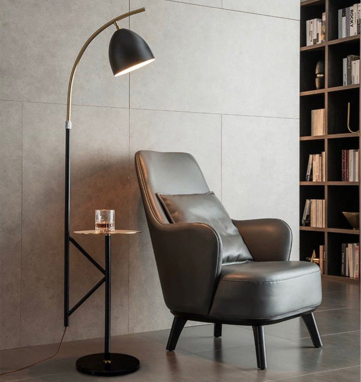 HURE Modern Lamp With Side Table