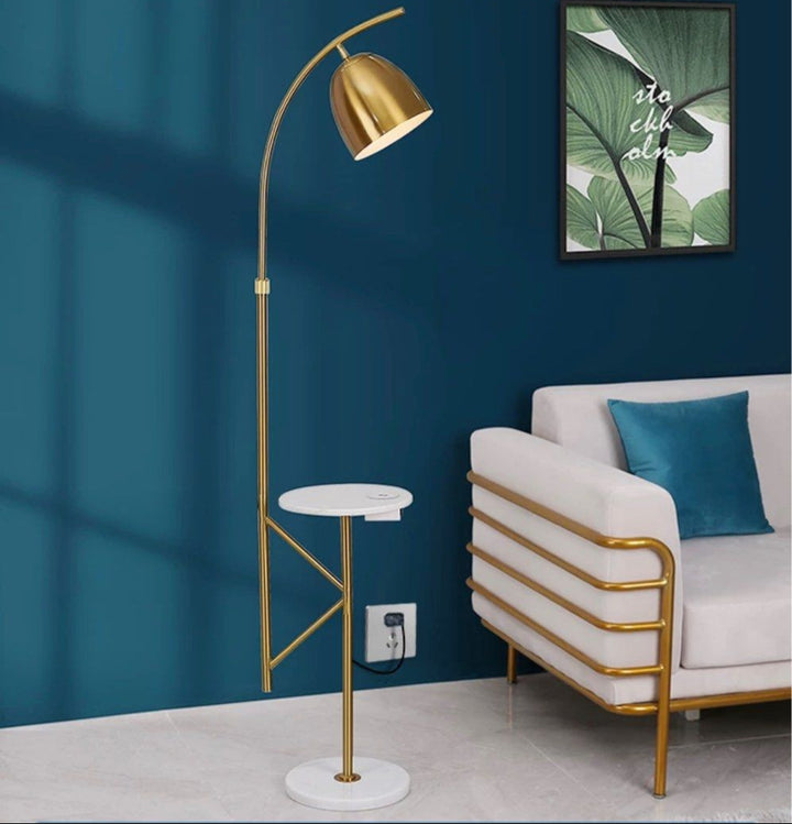 HURE Modern Lamp With Side Table