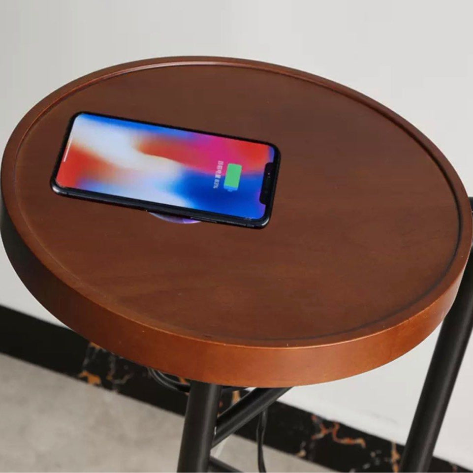 HURE Modern Lamp With Side Table