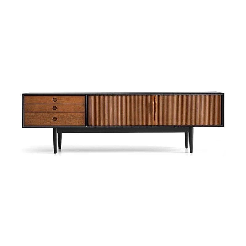 MUSKO Modern Solid Wood TV Console