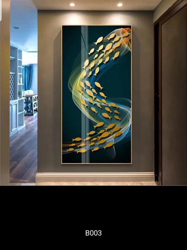 HUSKER Modern Wall Art
