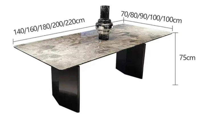 MCCONNELL Modern Marble Dining Table
