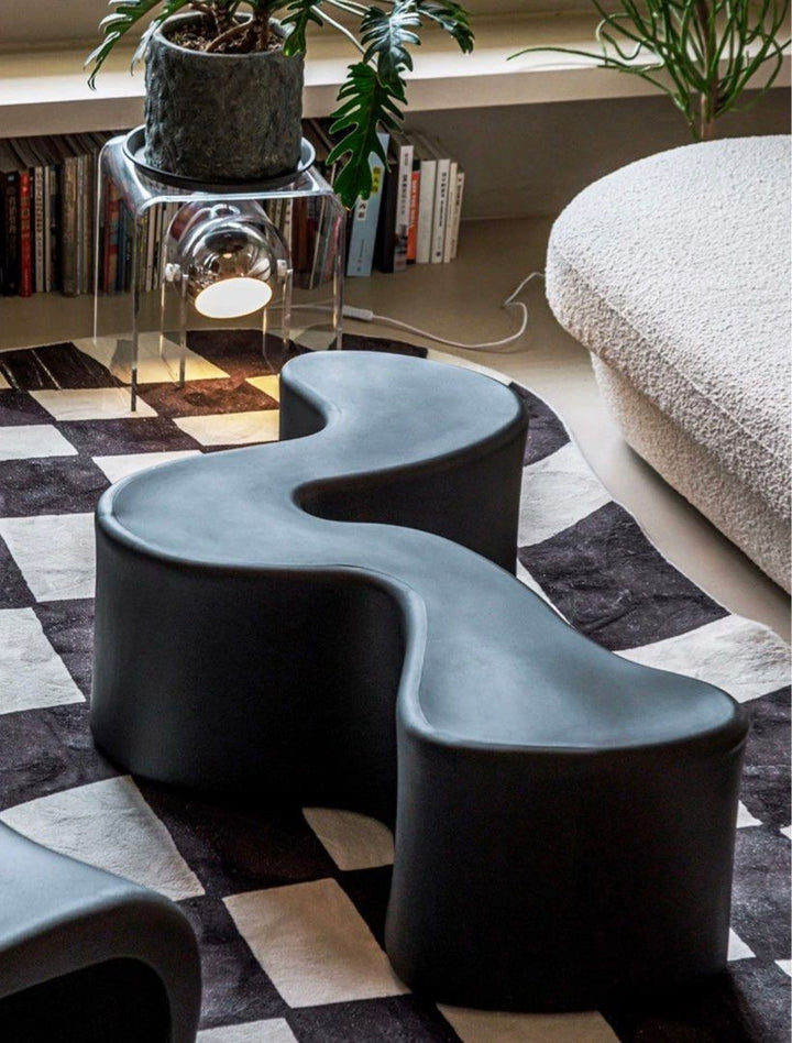 NYGAARD Modern Wavy Coffee Table