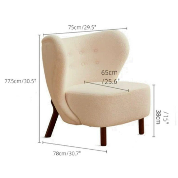 PALMER Upholstery Wide Armchair