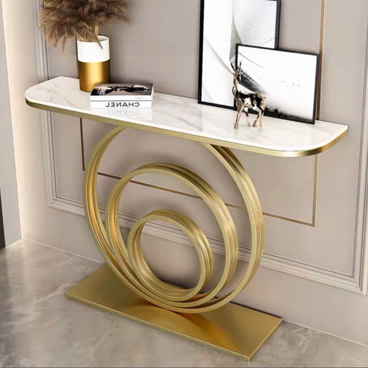 RALEIGH Modern Marble Hallway Console
