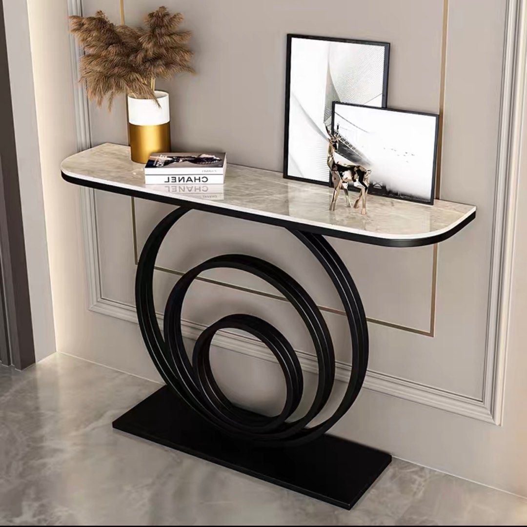 RALEIGH Modern Marble Hallway Console