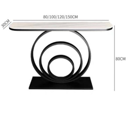 RALEIGH Modern Marble Hallway Console