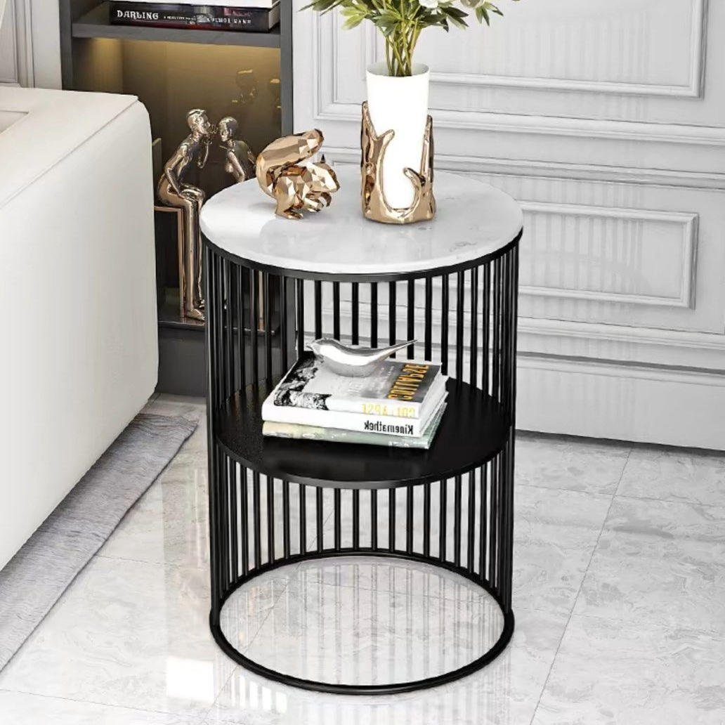 LOLA Modern Sintered Stone Side Table