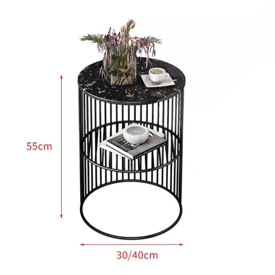 LOLA Modern Sintered Stone Side Table