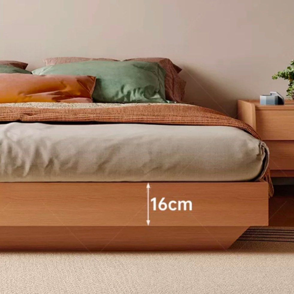 IRDEN Modern Storage Solid Wood Bedframe