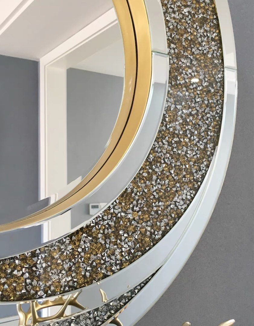 IVRENE Modern Accent Wall Mirror