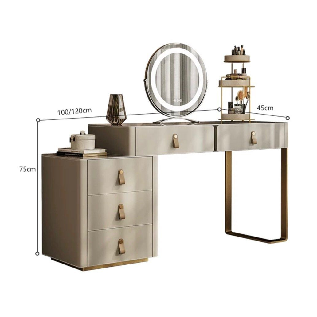 JADE Modern Marble Vanity Table