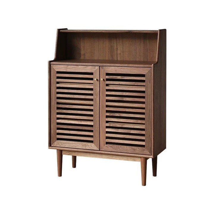 JADUE Japandi Solid Wood Shoe Cabinet